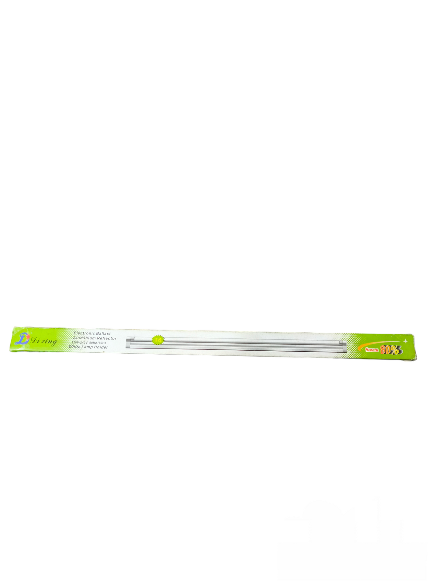 Dixing 20W T-4 Fluorescent Tube with Fixture Blue 220V