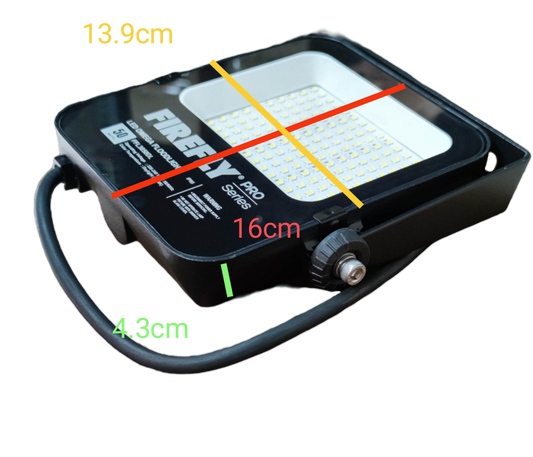 Firefly 50W LED Floodlight 220V Daylight 6500K FFL3050DL Omega Series Flood light