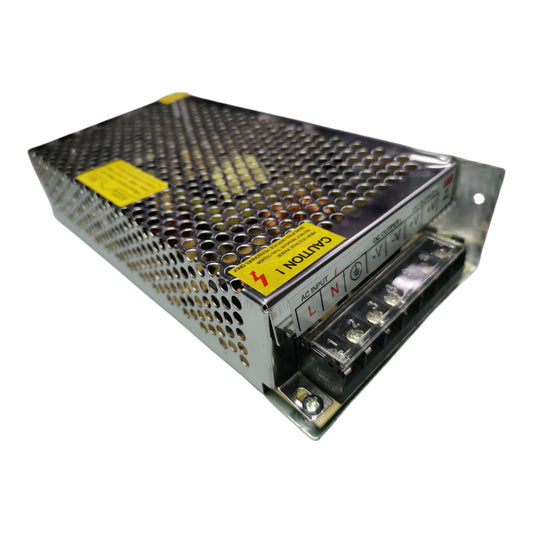 ZwitseRise 12V 10A DC switching power supply with metal casing for reliable voltage stability
