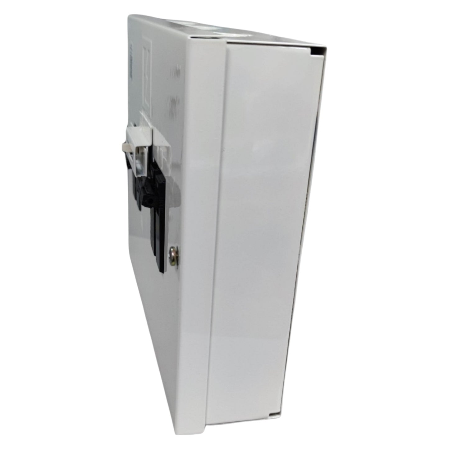15A DPDT manual transfer switch with a compact design for easy installation in electrical systems