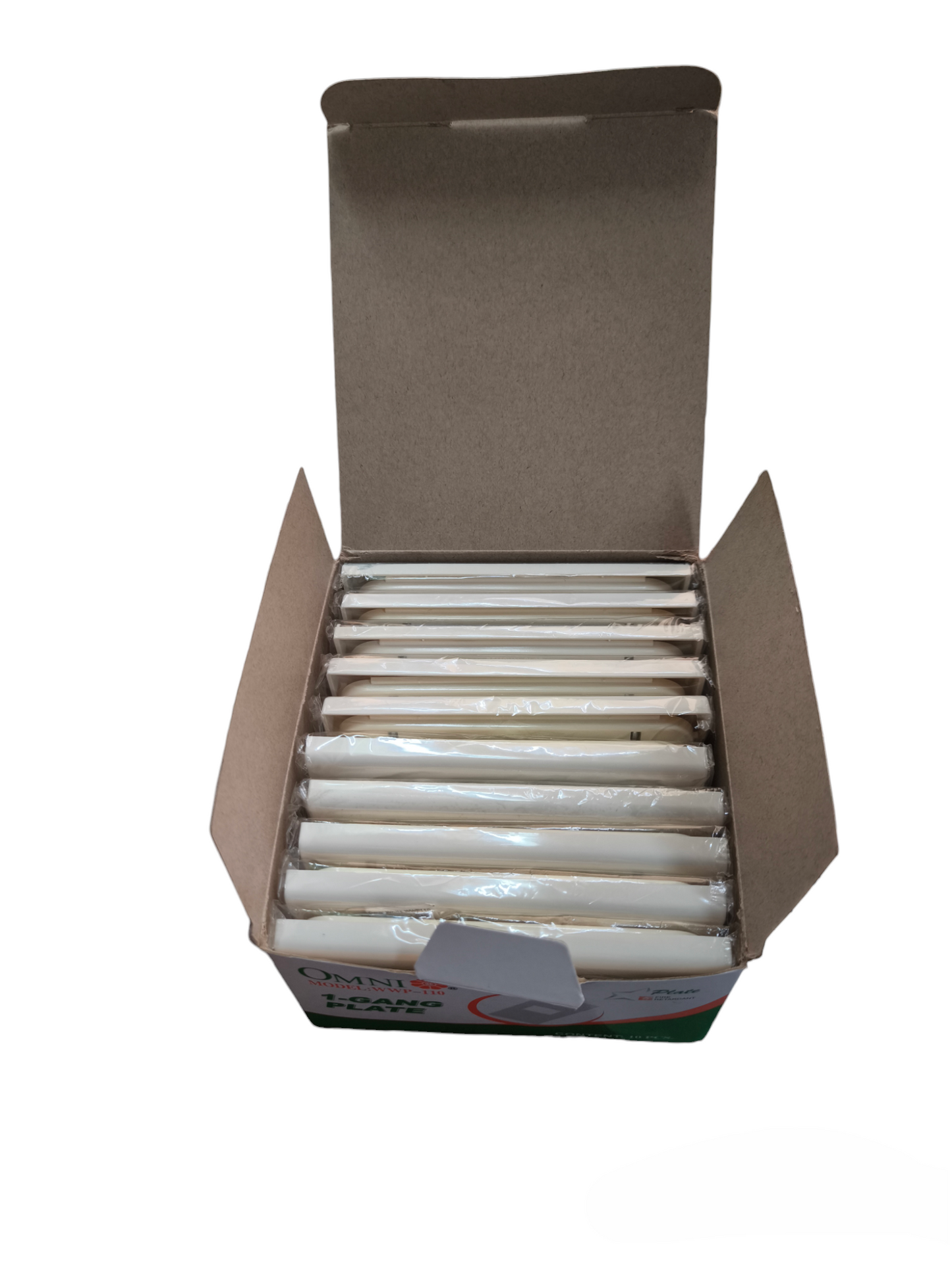Omni 2 Gang Plate Cover Device WWP-112 10PCS