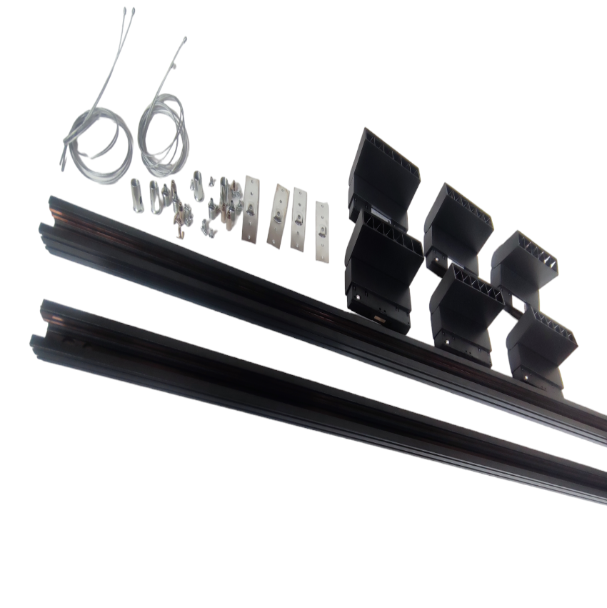 ILLUMIQ TERRA LED Magnetic Track Light 2 Meters 26mm with 6pcs 6W LED Foldable Grille Track Light 220V Daylight 6500K Series 20
