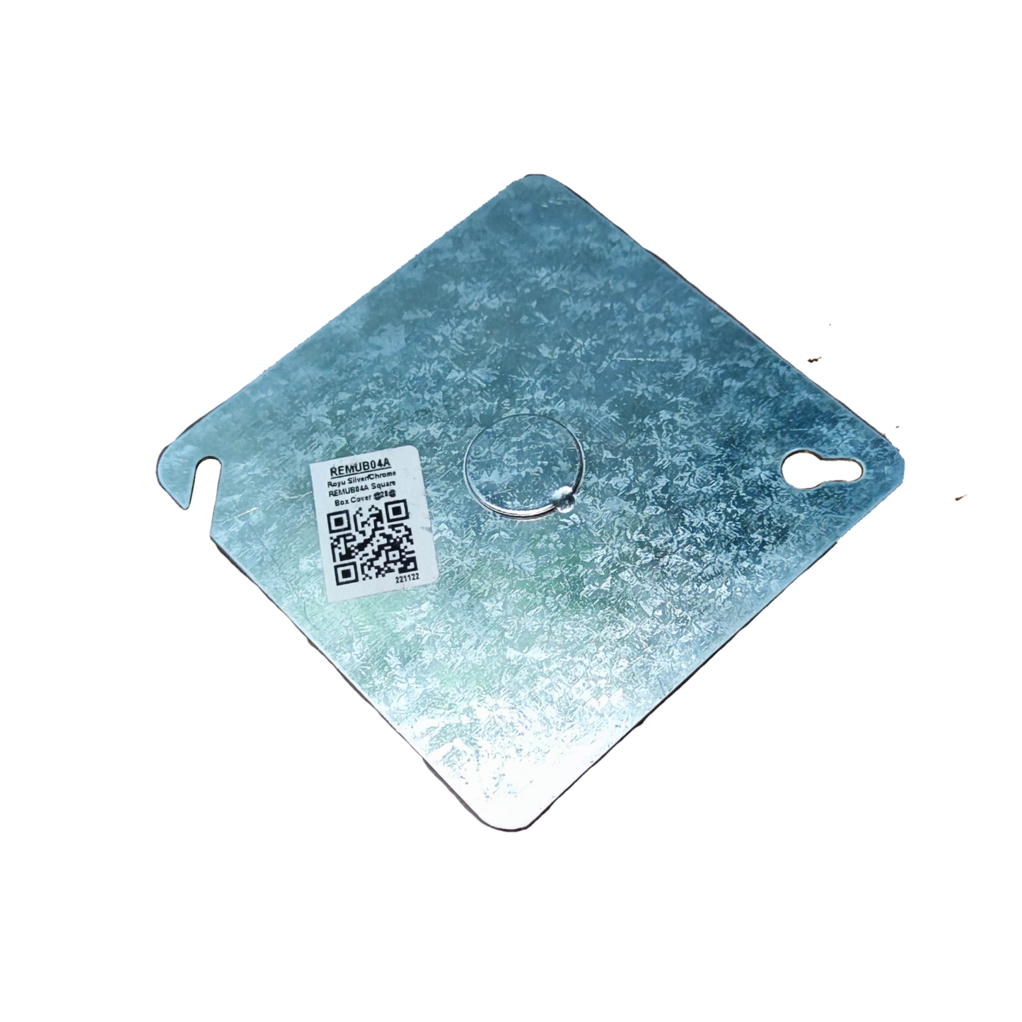 Royu 1mm Thickness AWG 18 Junction Box Cover made of durable metal for secure electrical connections