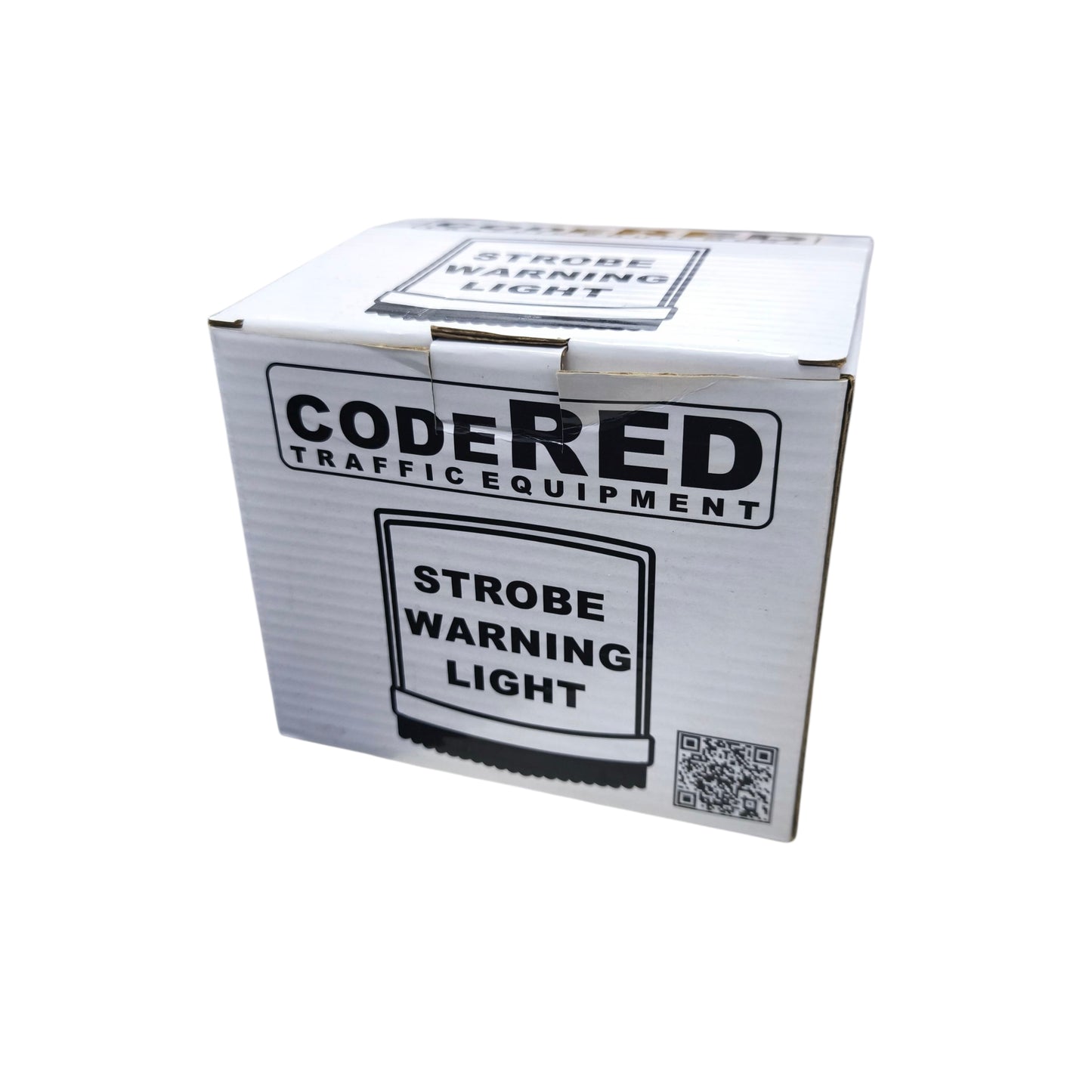 Code Red box for 24V red strobe warning light Magnetic Base featuring safety equipment design