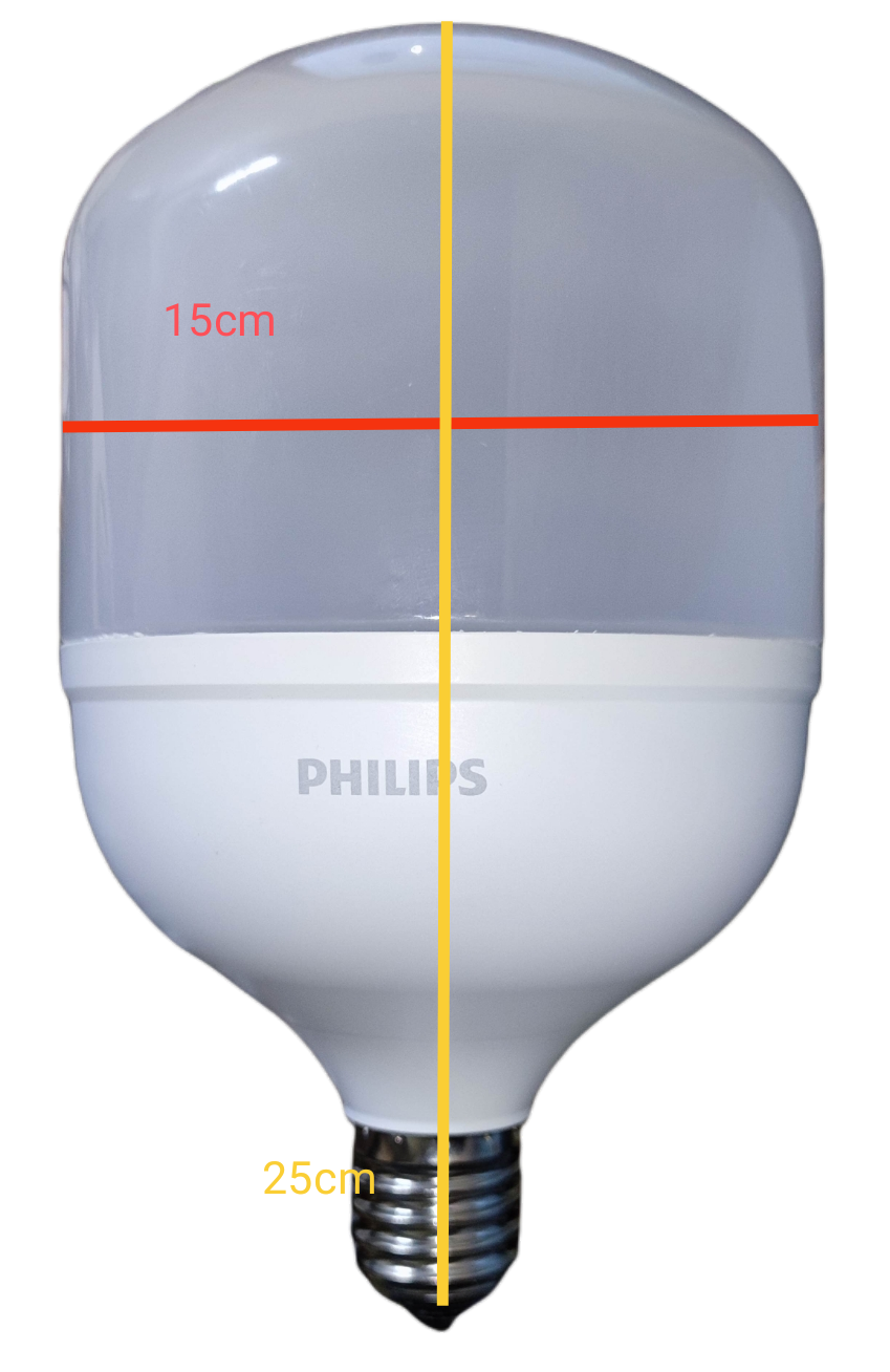 Philips 80W LED Capsule Bulb E40 220V Daylight 6500K