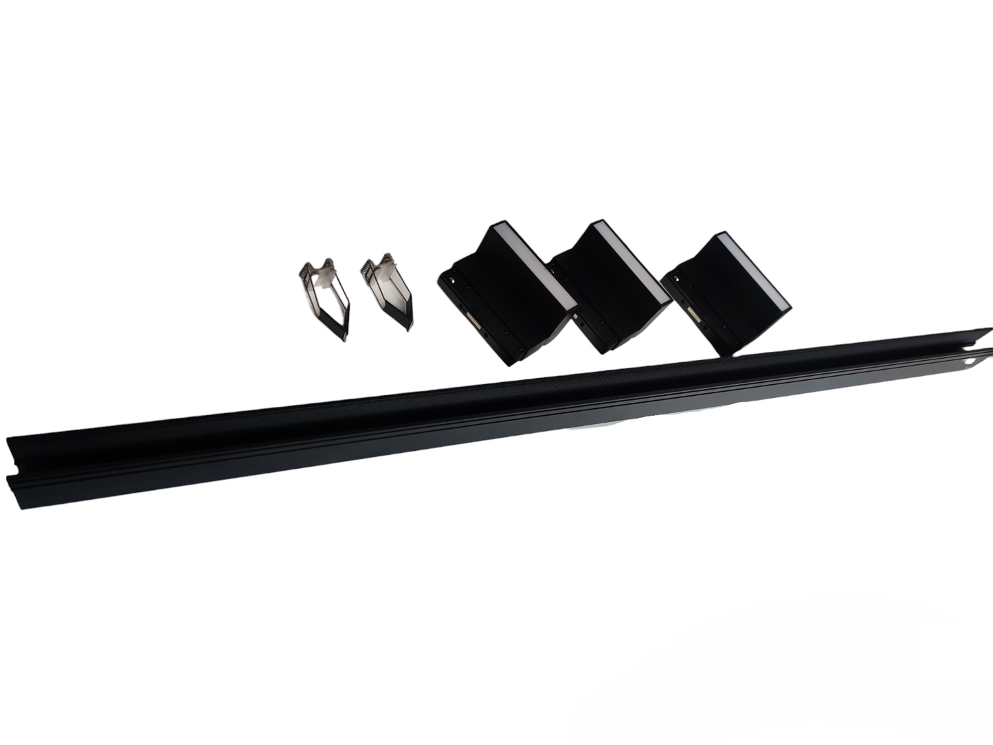 ILLUMIQ TERRA Magnetic Track Light 1 Meter 50mm with 3pcs 6W LED Foldable Flood Track Light Daylight 6500K 220V