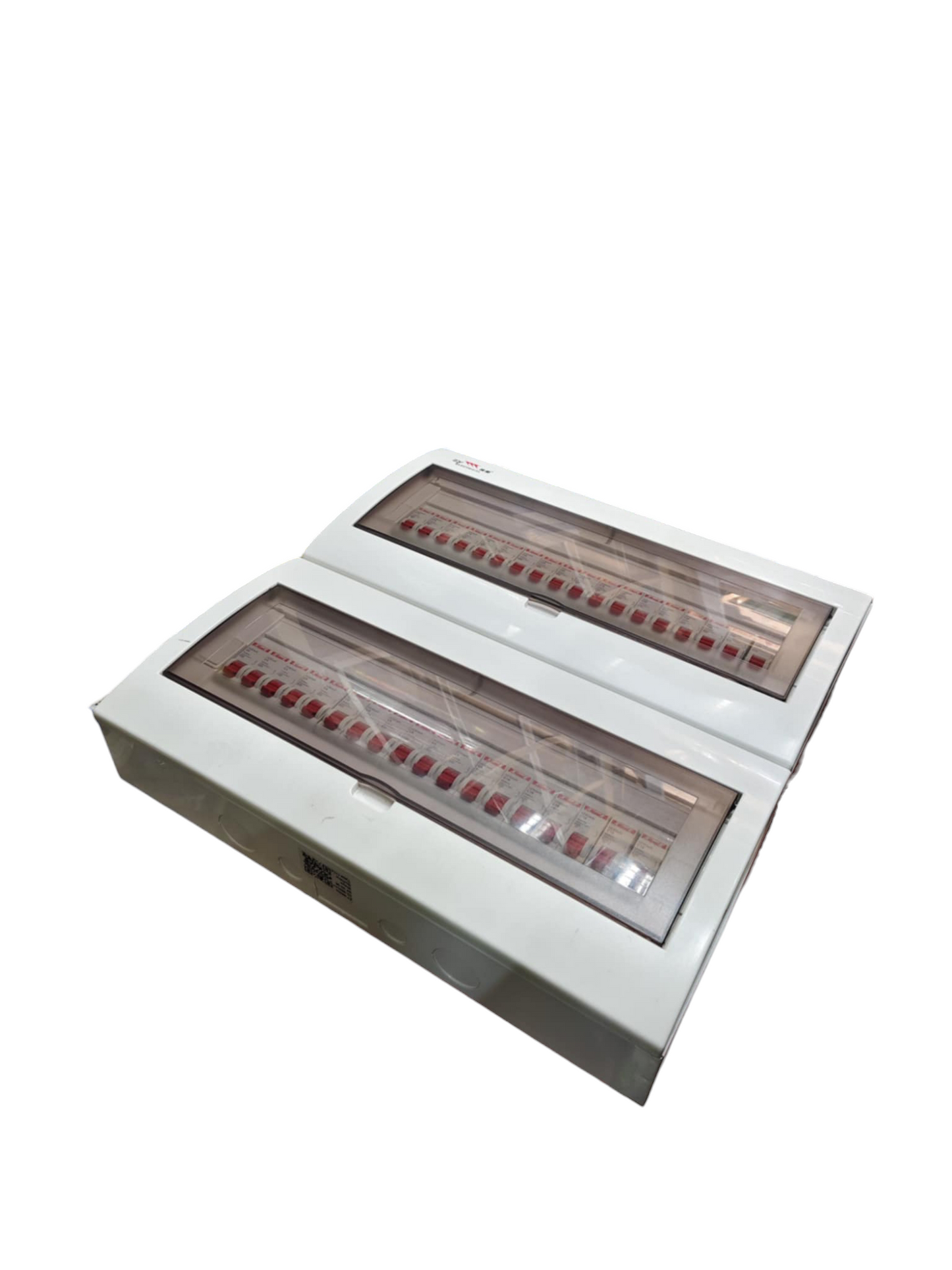 Panel Board 50A 1Pole Main with 35 Branches 1 Pole Miniature Circuit Breaker, Distribution Box Metal Base with Himel Circuit Breakers and Bus Bar Metal Base ( ZY) Himel