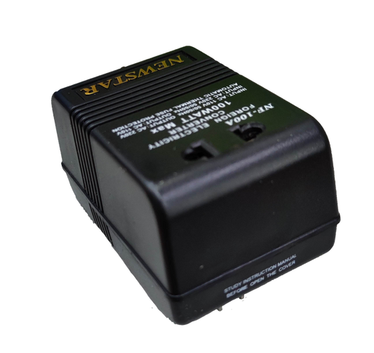 Newstar Travel Converter 220V - 110V 60W Capacity , Step Down Transformer 60W