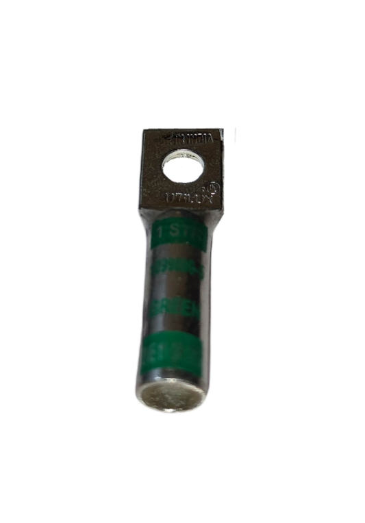 Utilux 38mm Wire Size 1099899-5 Terminal Lugs electrical circuitry part with metal connector and green label