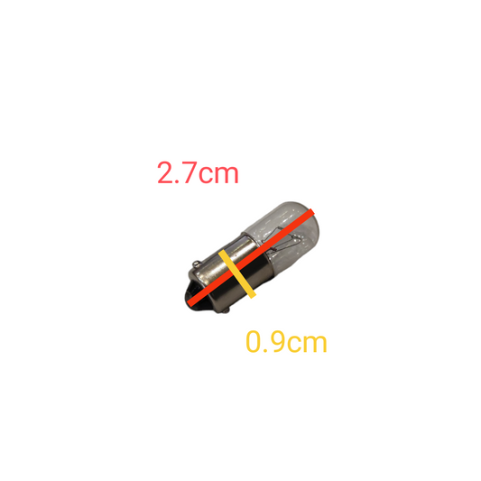 3W Pilot Lamp B9 60V Made in Japan Indicator Bulb