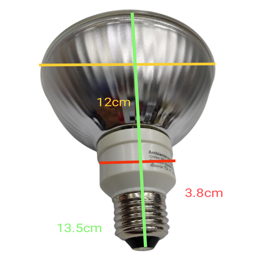 Philips 23W PAR 38 Lamp CFL Cool Daylight E27 220V 6500K Ambiance Weries Compact Fluorescent Lamp