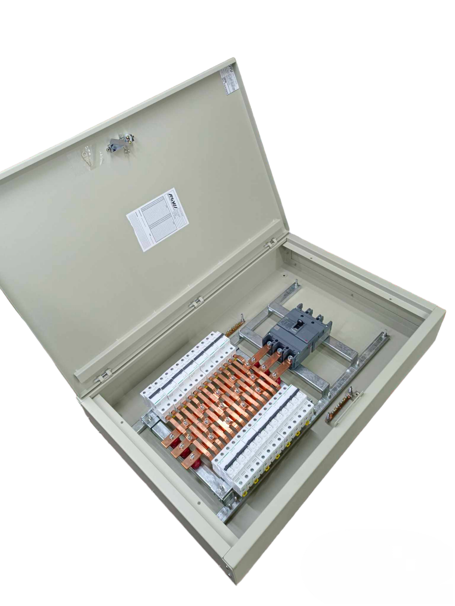 Panel Board For 125A 3P EZC250F Main 3 Pole with 14 Branches 2 Pole Miniature Circuit Breaker ( Schneider)
