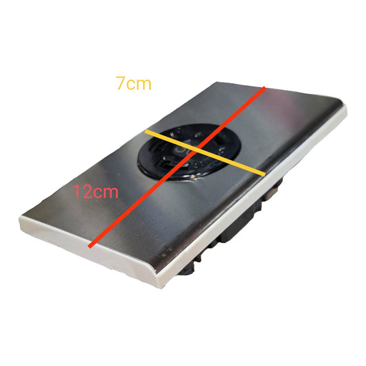 Omni 30A Twistlock Outlet with Plate Cover 220V 2P+E WWG-30HD High Power Heavy Duty Outlet with Plate