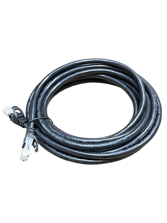 Grippes Cat 6 UTP Patch Cord Cable 24AWG 4Pairs 5meters Black