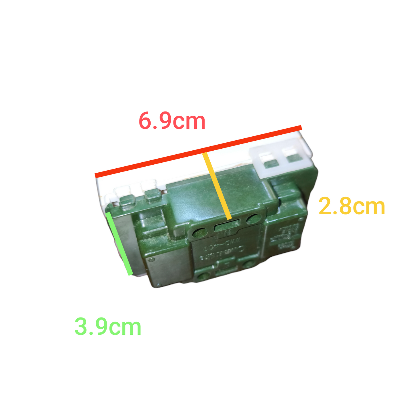 Omni Duplex Flat Pin Outlet 15A 250V Wide Series WWD-400
