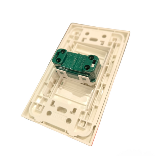Royu 1 Gang 3 Device 1 Way Switch 10A 250V Reflectorize WD511