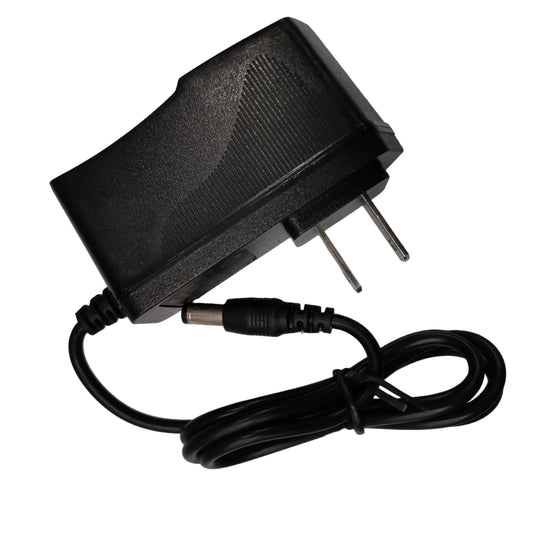 Grippes 5V 1A AC DC power adapter with a black casing and standard two-prong plug