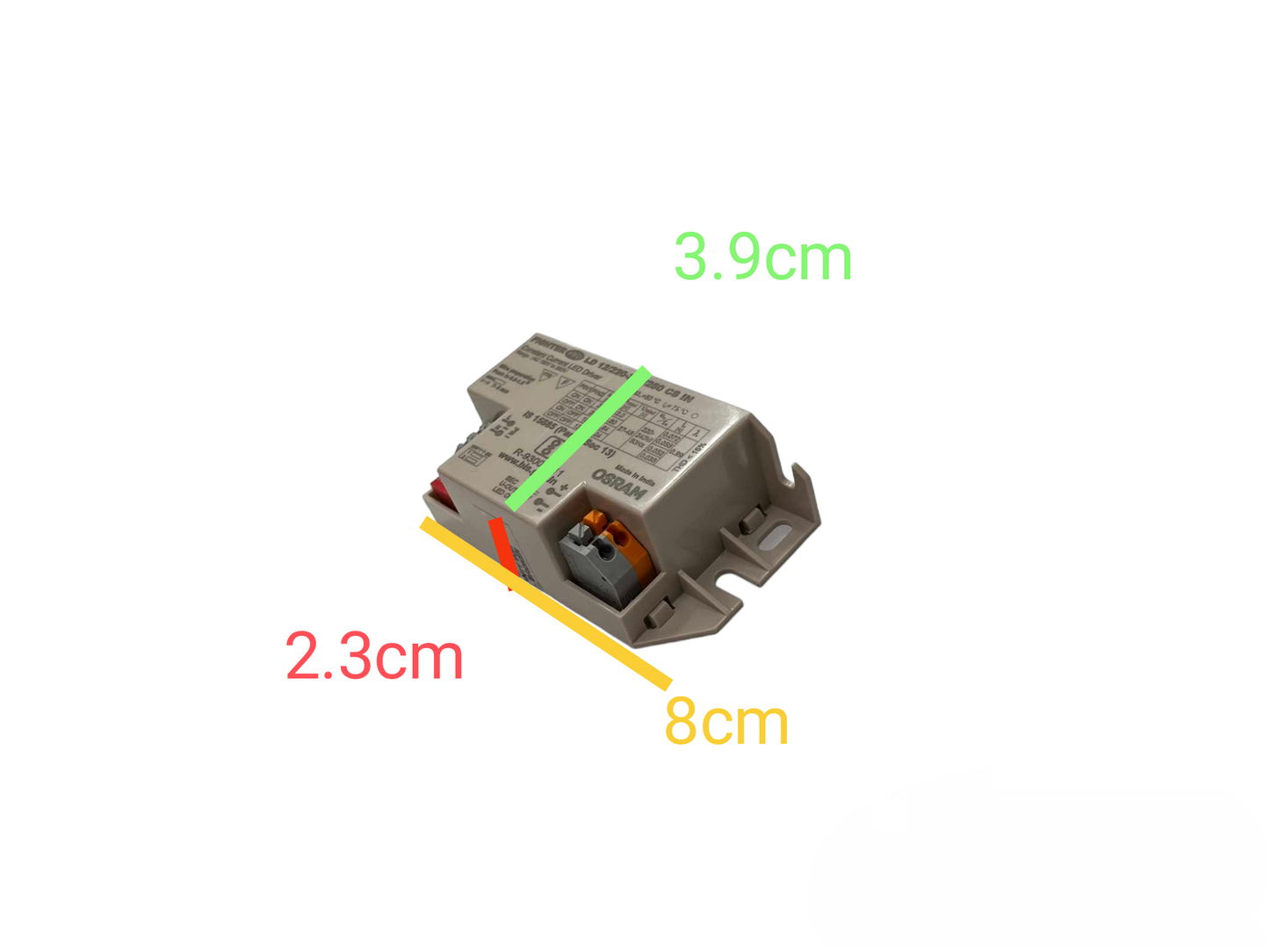 Osram LED Driver Constant Current 220V 21-43V DC 130mA-180mA-200mA-250mA CS in Osram ( Figher Pro)