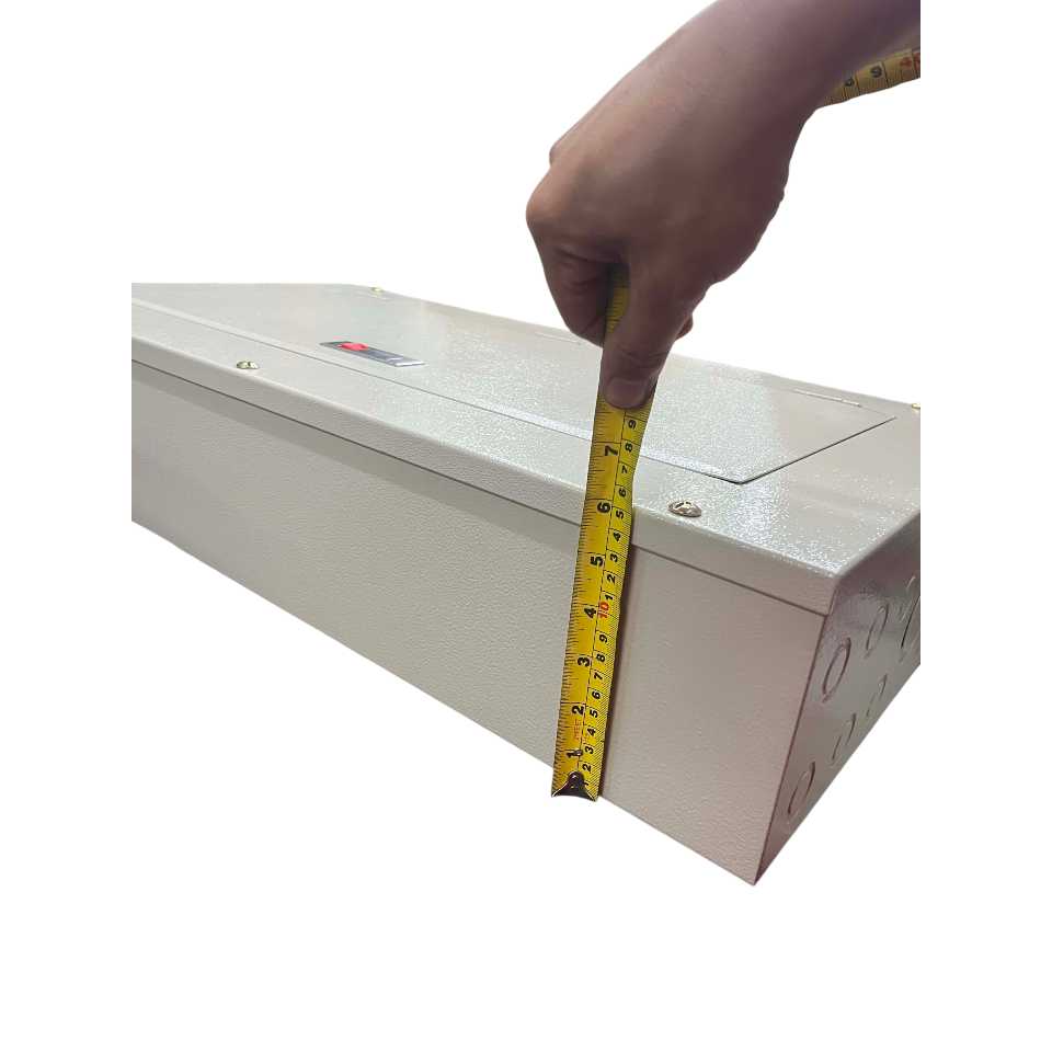 Nema1 Panel Box for Schneider Breaker EZC250F 3Pole MCCB 34Branches IC60N 1Pole MCB with Neutral and Grounding