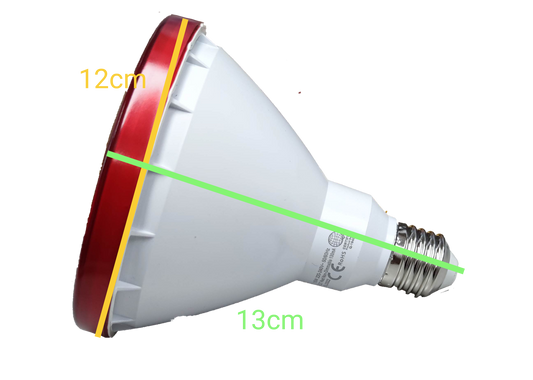 Omni 15W PAR 38 E27 220V AC Red LPR38E27-15W/R, LED PAR 38 15W E27 220V Red