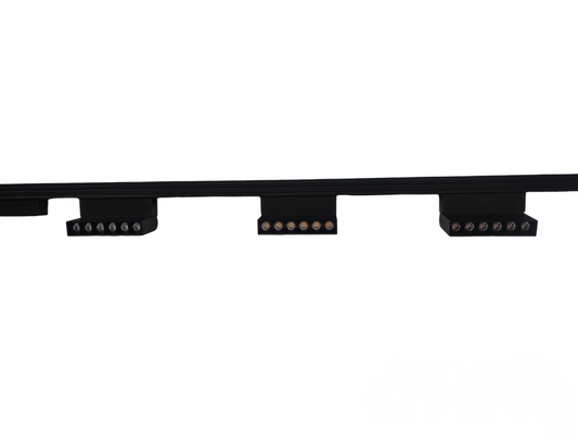 ILLUMIQ TERRA Magnetic Track Light 1 Meter 26mm with 3pcs 6W LED Foldable Grille Track Light Warm White 3000K 220V