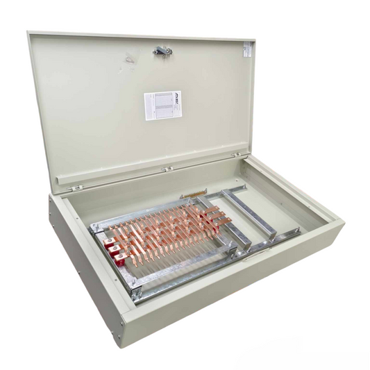 Panel Board for EZC250F 160A 25KAIC 3 Pole Main and 18 Branches 6KAIC 2 Pole Miniature ( Schneider), 3 Pole Main 2 Pole 18 Branches