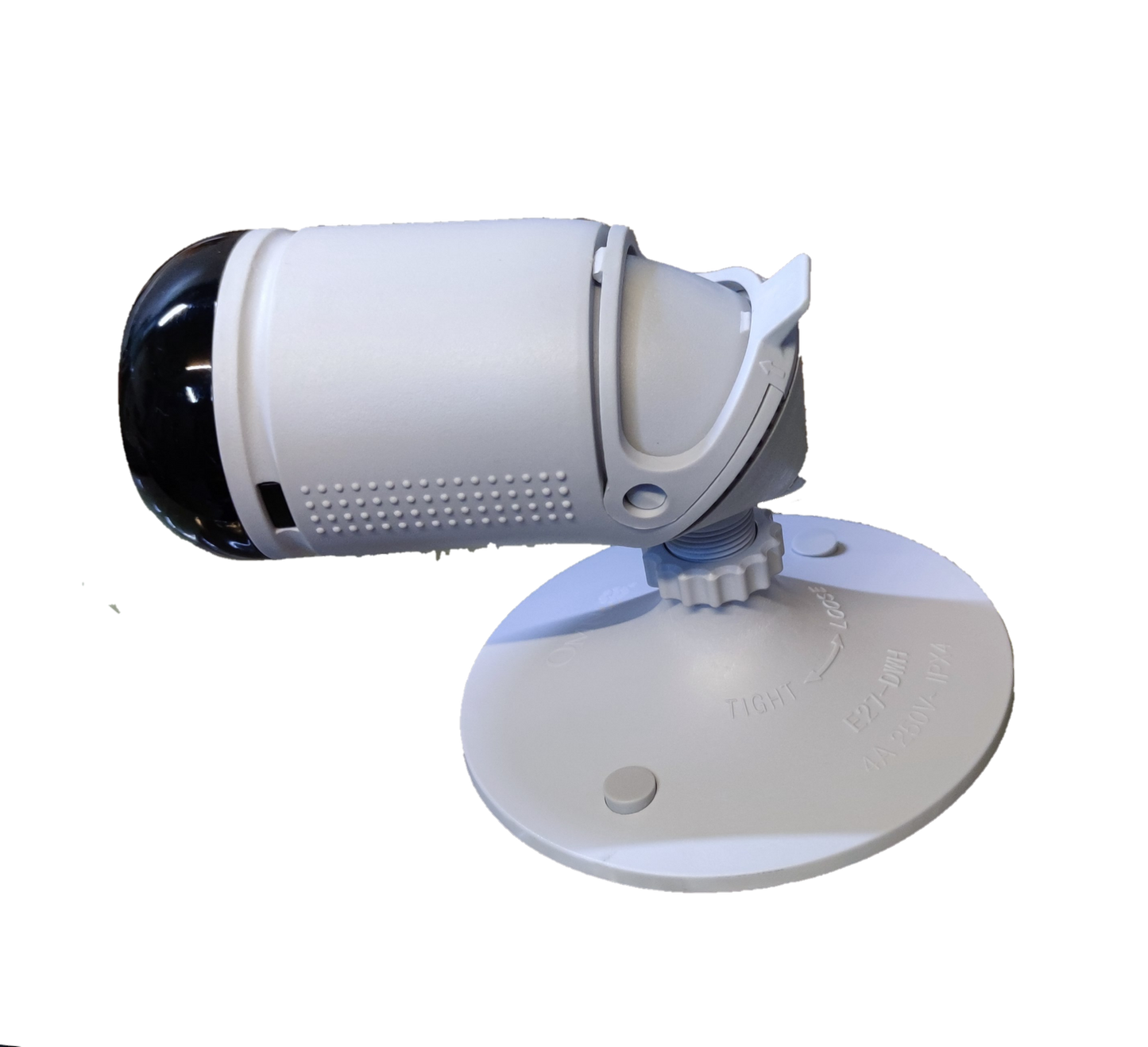 Omni Weatherproof Heavy Duty Lamp Holder E27, Outdoor E27 Socket Angle Lamp Holder