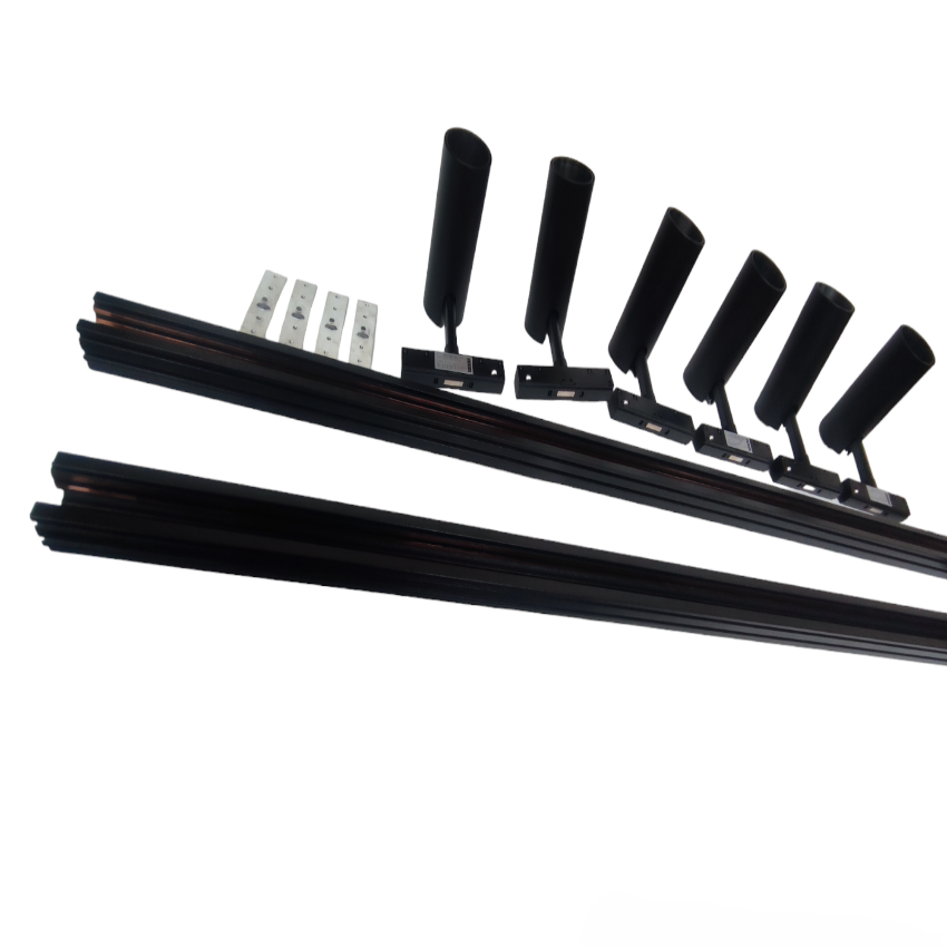 ILLUMIQ TERRA LED Magnetic Track Light 2 Meters 26mm with 6pcs 12W LED Spot Track Light 220V Cool White 4000K
