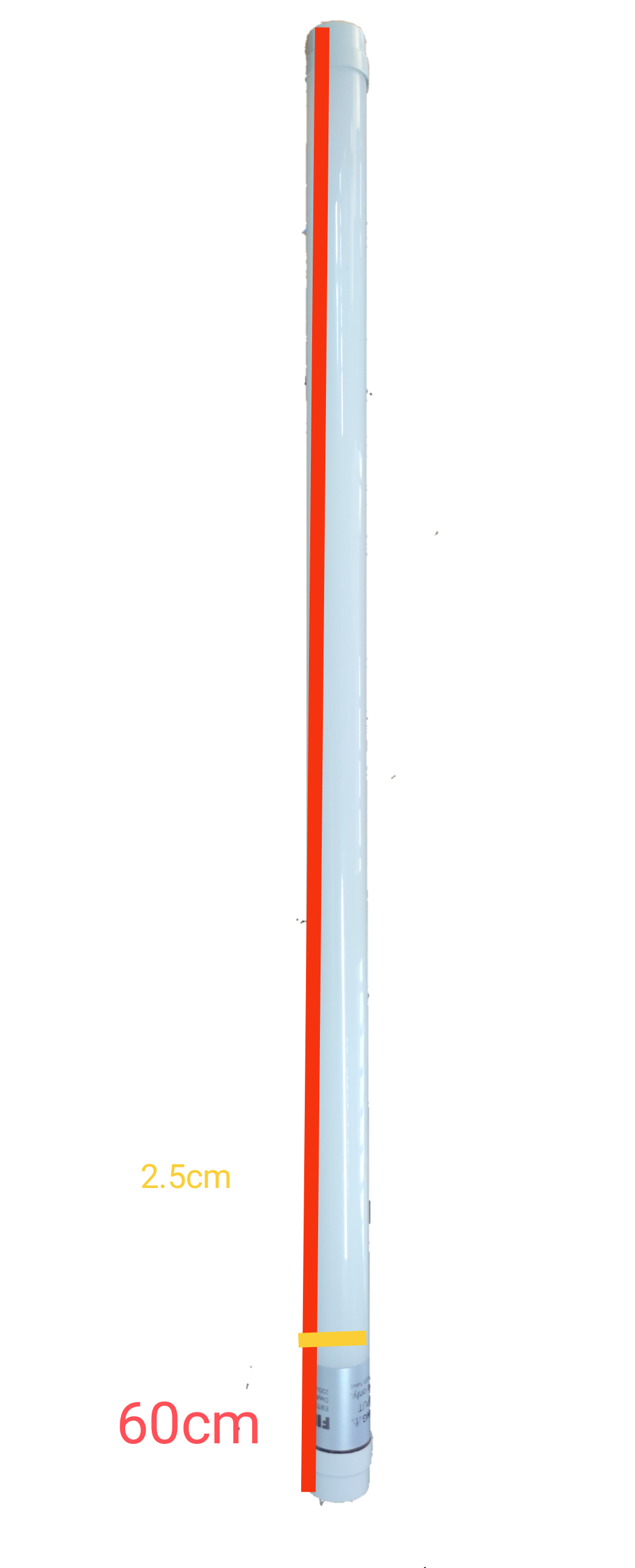 Firefly 8W T-8 LED Fluorescent Tube 220V Single Ended EFS06T8DL08