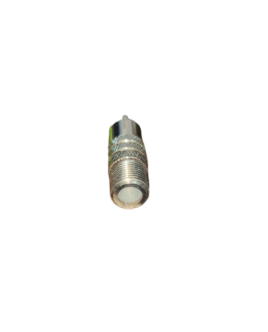 RCA Plug to F Jack Adaptor