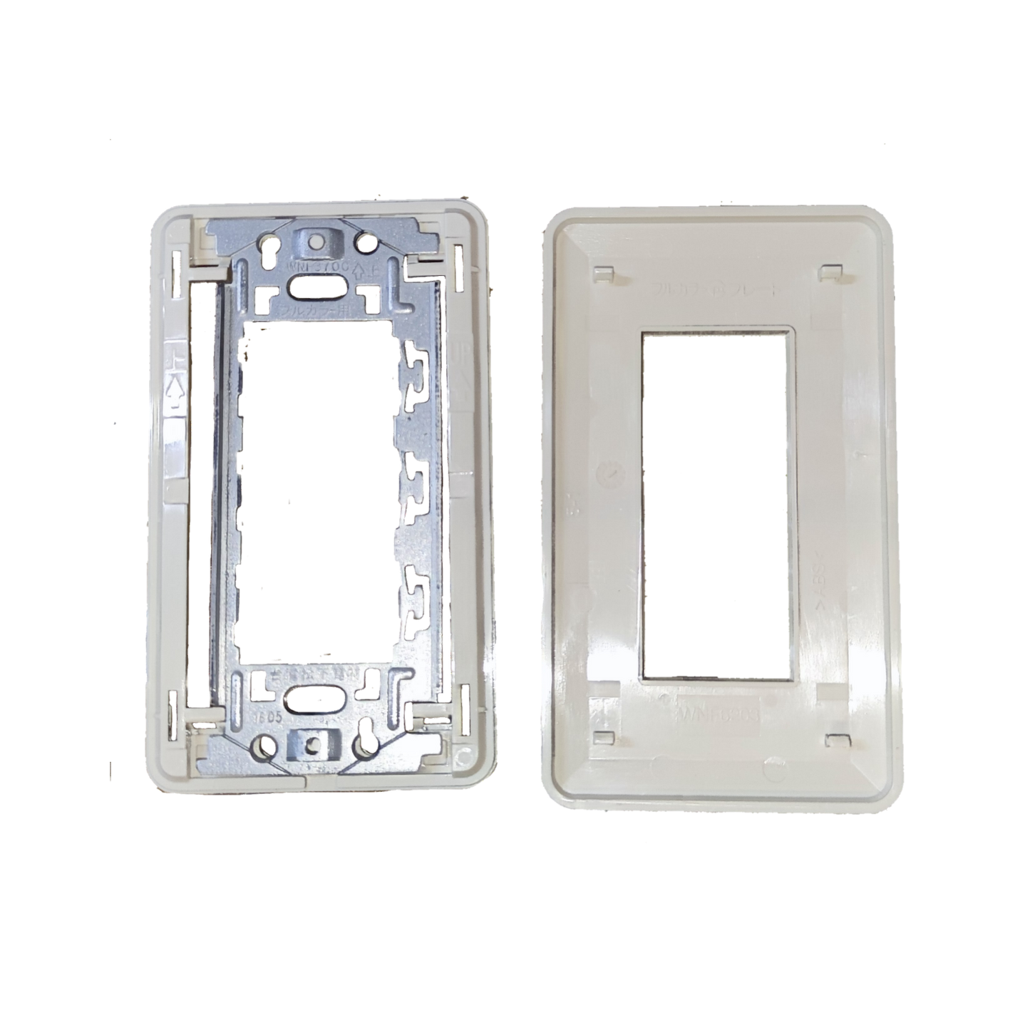 Panasonic 3 Gang Plate Full Color Series, 3 Gang Face Plate, 1 Gang 3 Device WNF6203W-8