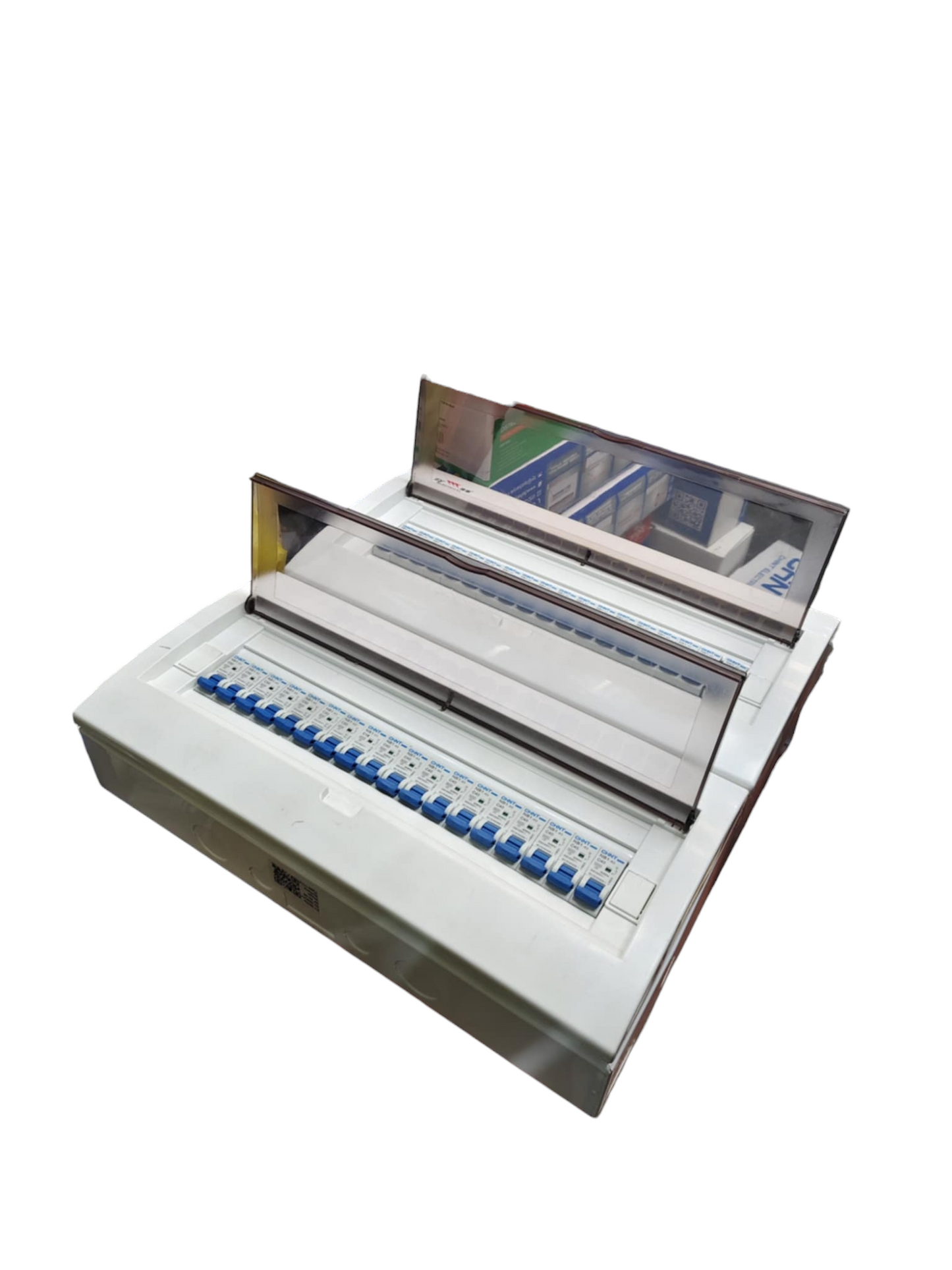Panel Board 63A 1 Pole Main Miniature Circuit Breaker with 35 Branches NB1 Type 1 Pole Miniature Circuit Breaker 36 Ways Surface Type Panel Box ZY with 35 Bus Bar 1 Pole ( Chint Breakers)