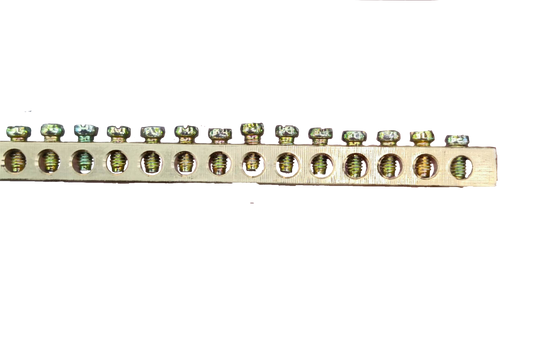 Grounding Terminal 133 holes 5mm , Copper Terminal Block 133 Holes 5mm