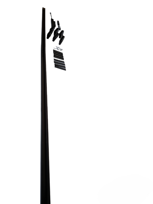 Magnetic Track Light 2 Meters 26mm with 6 pcs 6W Grille Track Light Daylight 6500K and Power Supply 100W 220V ( ILLUMIQ TERRA)