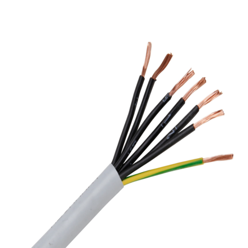 Helukabel Control Cable 1.5mm Un Shielded AWG 18 12G or 12 Cores in Different Lengths 300V AC / 500V AC Oil Resistant, Flame Retardant Acc DIn VDE 0482-332-1-2 IEC 60332-1-2, Class 5