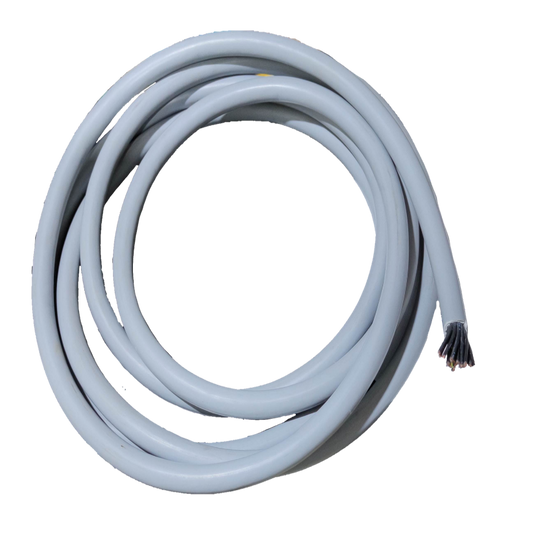 Helukabel Control Cable 1.5mm Un Shielded AWG 16 4G or 4 Cores in Different Lengths 300V AC / 500V AC Oil Resistant, Flame Retardant Acc DIn VDE 0482-332-1-2 IEC 60332-1-2, Class 5