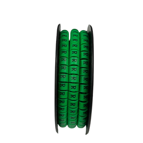 Cable (R) Marker 5.0mm to 7.2mm EC-3G 350pcs Green Wire Tagging