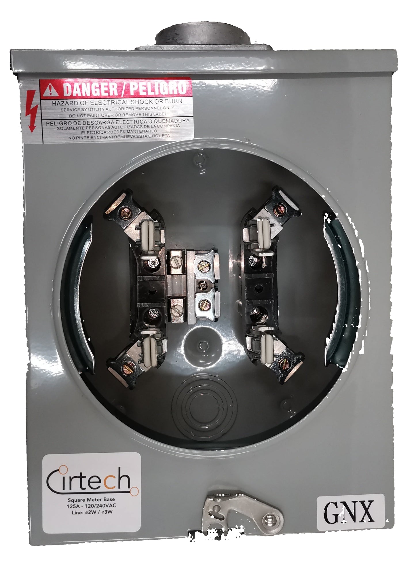 Cirtech Rectangular Meter Base (4 Jaws) 2"