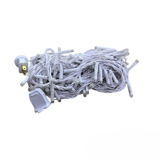 Firefly 100 LED Bulb Christmas Light Multi Color 7 Meters 7W 220V Indoor Max of 20 Connection White Wire 8 Effects FXL13100CL Electx Electrical Supply