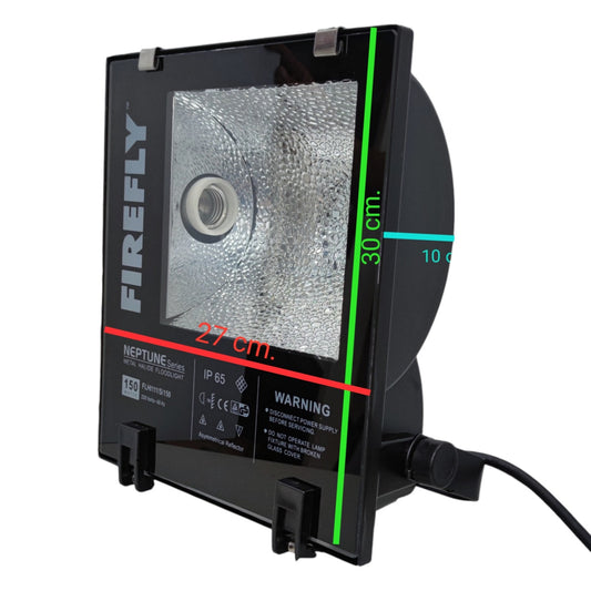 Firefly 150W Metal Halide Flood Light Fixture Only 220V Outdoor FLHI111/S/150