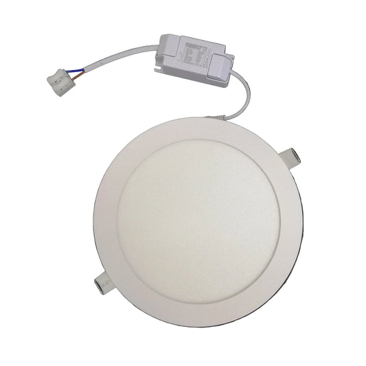 Firefly Round Recessed LED Slim Downlight Wide Beam Angle 15W Daylight (6500K) 100-240V