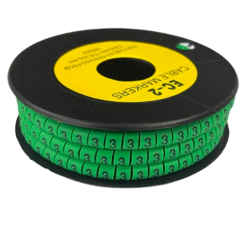 Grippes (3) Cable Marker 3.6mm to 5.2mm 500pcs EC-2G