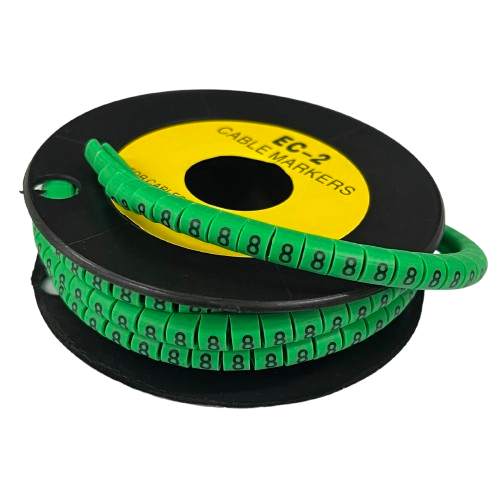 Grippes (8) Cable Marker 3.6mm to 5.2mm 500pcs EC-2G