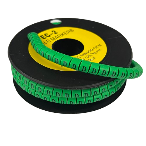 Grippes (D) Cable Marker 3.6mm to 5.2mm 500pcs EC-2G