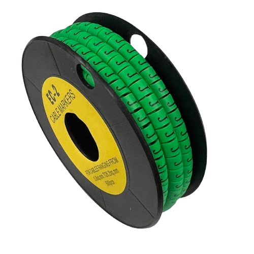 Grippes (J) Cable Marker 3.6mm to 5.2mm 500pcs EC-2G