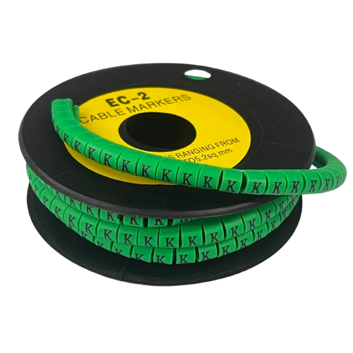 Grippes (K) Cable Marker 3.6mm to 5.2mm 500pcs EC-2G