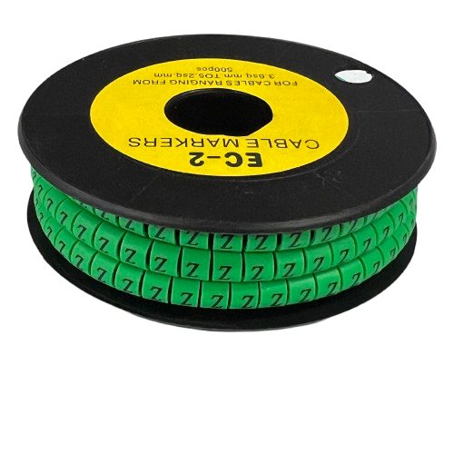 Grippes (Z) Cable Marker 3.6mm to 5.2mm 500pcs EC-2G
