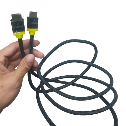 HDMI Cable 2.0v Durable and Reliable Audio/ Video Cables 2 Meters Black