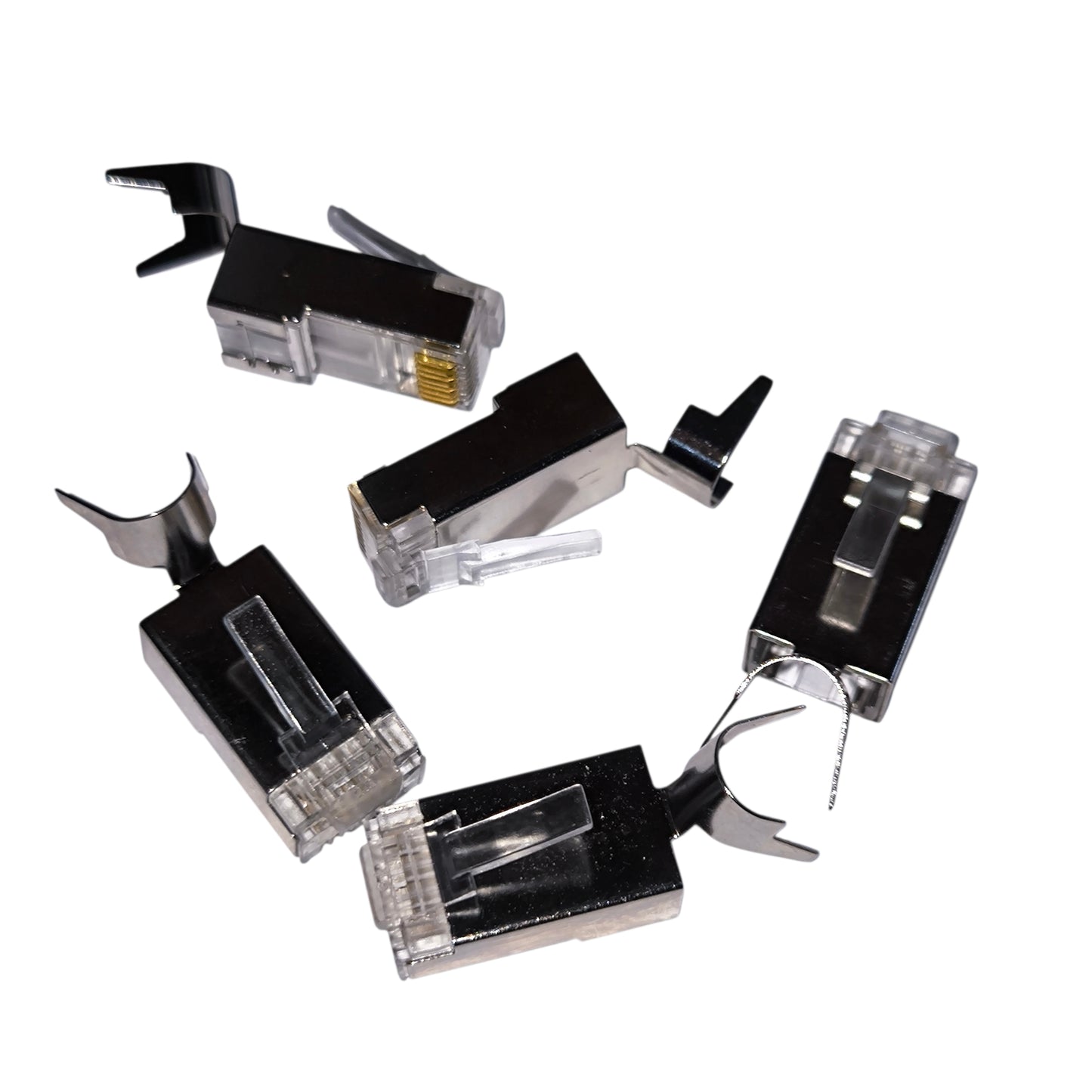 AMP CAT 7 RJ45 Connector Shielded (100PCS) Per Order