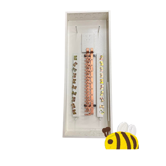 Children's toy with colorful wooden blocks and a bee-shaped block on a white background Koten Panel Board 20 Branches Main 250SP 2P for 2 Pole Bolt On Circuit Breaker PB250SP2P20B Electx ElectricalS Supply